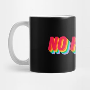 No homo - rainbow flag Mug